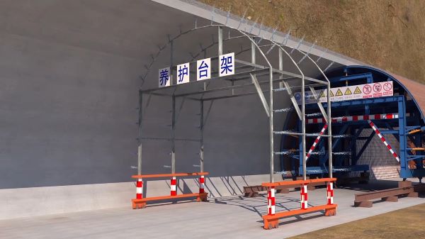 端州区隧道施工动画制作公司 - 隧道施工工艺和施工方法 - 隧道施工汇报动画视频 - bim 工程施工动画